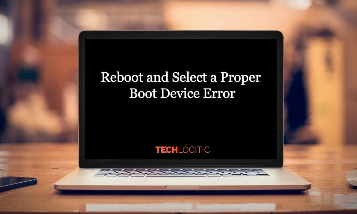 reboot and select proper boot device