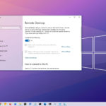 RDP on Windows 10