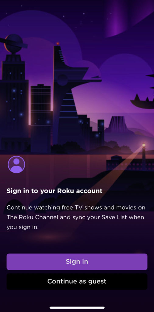 sign-in-roku-app