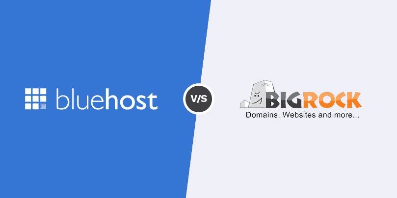 BlueHost v/s BigRock