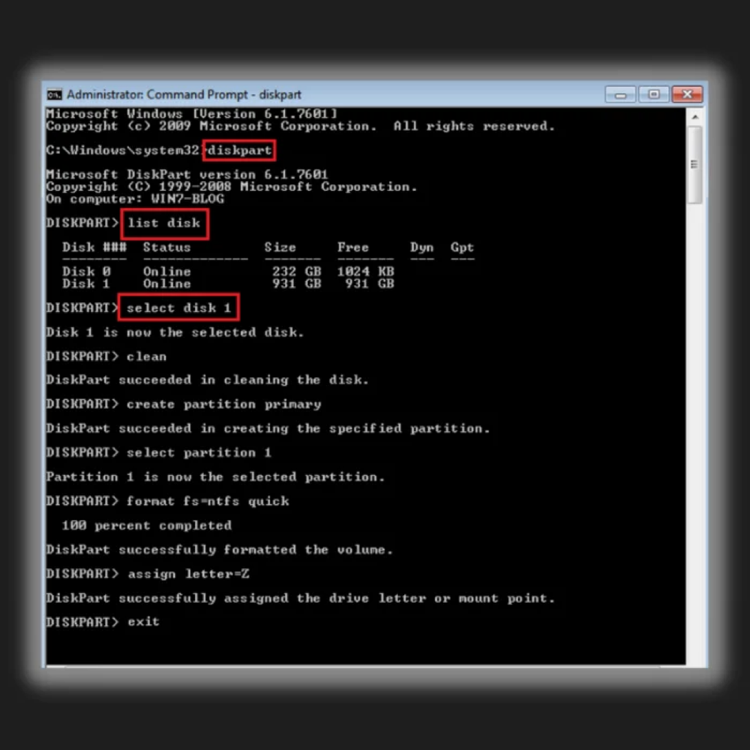 Inactive Disk Partitions